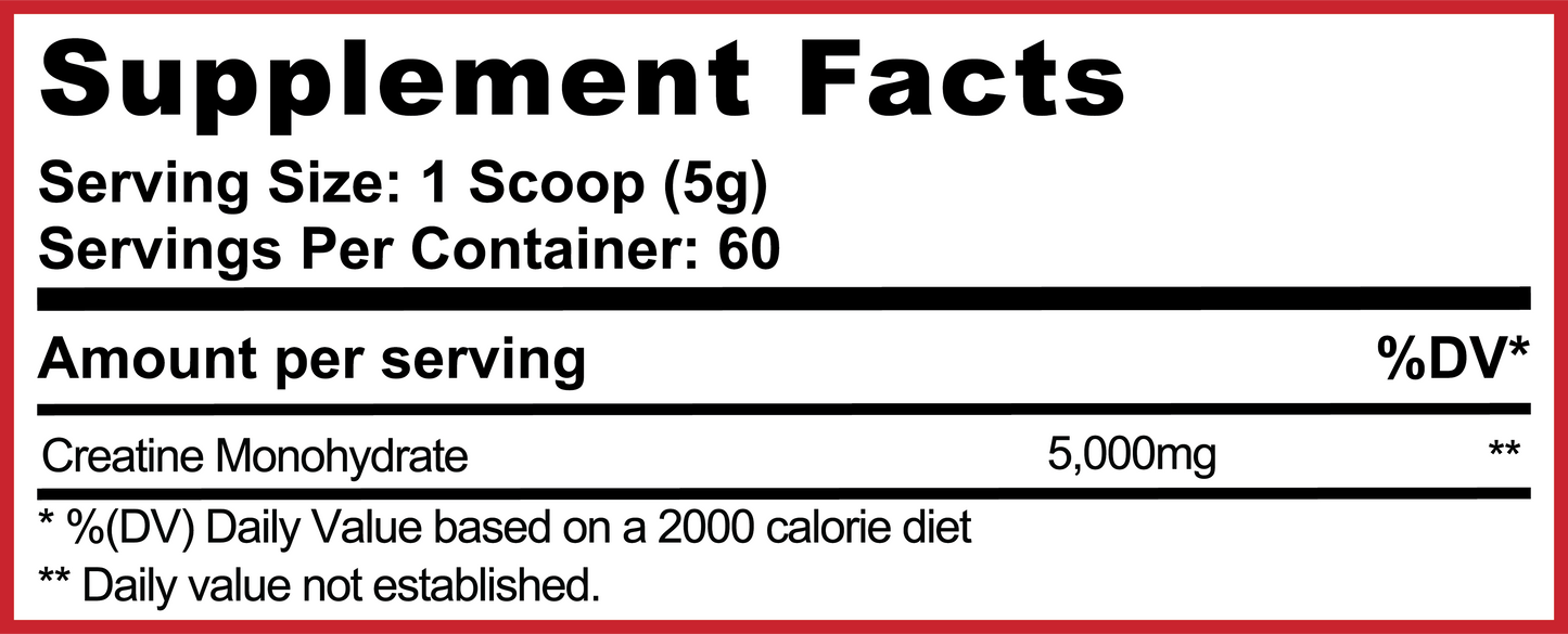 Creatine Monohydrate