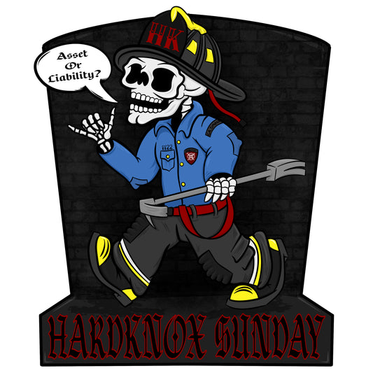 Hardknox Sunday Tombstone Sticker